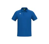 Erima Maglietta Polo Sportiva CMPT (2112513) Uomo, New Royal/Bianco, L