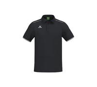 Erima Maglietta Polo Sportiva CMPT (2112511) Uomo, Nero/Bianco, M