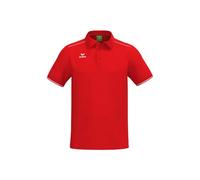 Erima Maglietta Polo Sportiva CMPT (2112510) Uomo, Rosso/Bianco, M