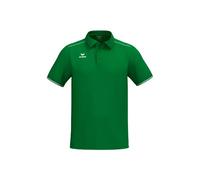 Erima Maglietta Polo Sportiva CMPT (2112514) Uomo, Smeraldo/Bianco, L