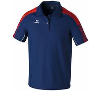 Erima Maglietta Polo Evo Star (1112404) Uomo, New Navy/Rosso, 3XL