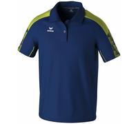Erima Maglietta Polo Evo Star (1112409) Uomo, New Navy/Lime, 3XL