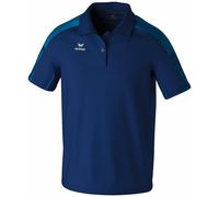 Erima Maglietta Polo Evo Star (1112411) Uomo, New Navy/Mykonos Blue, XL