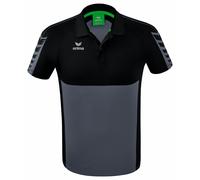 Erima Uomo Maglietta Polo Six Wings, Slate Grey, XXXL