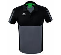 Erima Uomo Maglietta Polo Six Wings, Slate Grey, M