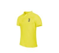 Polo FC Juventus Bambino Ragazzo Giallo con Stemma Giallo 14 Anni