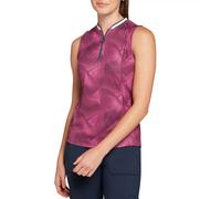 Polo Golf Senza Maniche Slazenger Donna Digi Marble Blade 1/4 Zip XS $42
