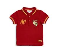 Polo Harry Potter maglietta maniche corte in cotone maglia ricamata bambino 5449
