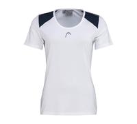 HEAD Club Polo Donna - Bianco, Blu