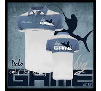 Polo Hotspot Design 100% cotone mod.BIG GAME 2.0 pesca pescatore "size L"