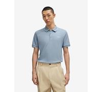 Polo HUGO Contrast Color manica corta blu - XL