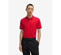 Polo HUGO Contrast Color manica corta rosso - L