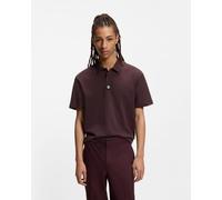 Polo HUGO Deabono manica corta bordeaux - L