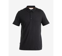Icebreaker - Merino 150 Tech Lite III S/S Polo - Maglia merino XL nero