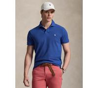 Polo iconica in piqué di cotone Blu XXL Tinta unita