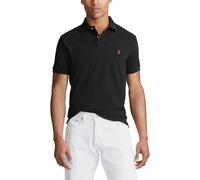 Polo Ralph Lauren - Polo coupe ajustée en piqué 710782592 Nero - Abbigliamento L Nero
