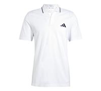 Adidas Polo A Maniche Corte Essentials 3 Stripes Piqué