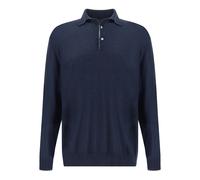 Polo in cashmere e seta Jaipur, Uomo, AVIO MELANGE, Taglia: M