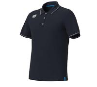 Polo in cotone Arena Team Solid Blu XS