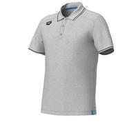 Polo in cotone Arena Team Solid Gris M