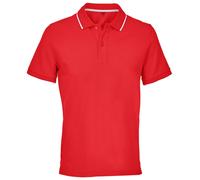 Polo In Cotone Con Collo A Contrasto Trim SOLS In Maglia Liscia A Manica Corta