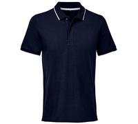 Polo In Cotone Con Collo A Contrasto Trim SOLS In Maglia Liscia A Manica Corta