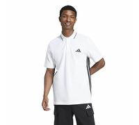 Adidas Polo A Maniche Corte Essentials 3 Stripes Piqué