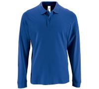 Polo In Piquè Di Cotone A Maniche Lunghe SOLs Camicia Perfetta S-3XL