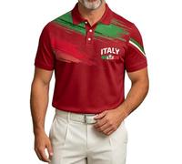 Polo Jersey Uomo Maniche Bianche Scollo Collo Smanicata sotto Viscosa Bordeaux Elastan Celeste Stringer 4 Babbo Fenice Motociclista Lui Fratelli Arte Stravaganti