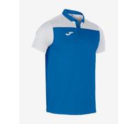 Joma 101371.702.M Maglietta Polo - Combi a Manica Corta da Uomo, Reale/Bianco, M