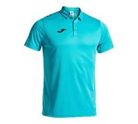 Joma Hobby Polo Shirt, Turchese Fluor, XL Men's