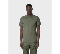 Polo K-WAY Jud Pique manica corta verde canna - S