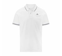 Polo Kappa Ezio Korporate Blanc XL