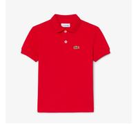 Polo Lacoste Bambino In Petit Piquè PJ1461 240 Rosso