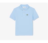 Polo Lacoste Bambino In Petit Piquè PJ1461 HBP Azzurro