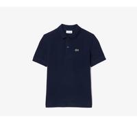 Polo Lacoste Bambino Manica Corta Cotone Piquet JPJ2909 166 Blue Marine