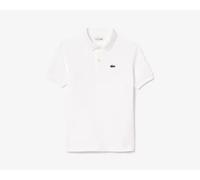 Polo Lacoste Bambino Manica Corta Cotone Piquet YPJ2909 001 Blanc