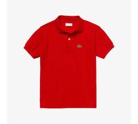Polo Lacoste Bambino Manica Corta Cotone Piquet YPJ2909 240 Rouge