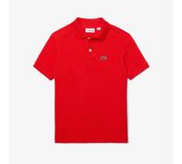 Polo Lacoste Bambino Manica Corta Cotone Piquet YPJ2909 F8M Rouge