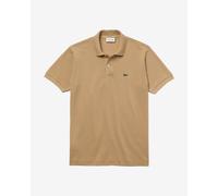 Polo Lacoste Classic Fit L.12.12 manica corta marrone cammello - M