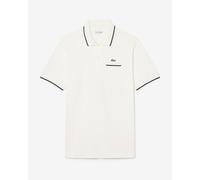 Polo Lacoste Classic Fit Pocket Accent L.12.12 manica corta bianco - M