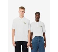 Polo Lacoste L.12.12 Logo manica corta bianco puro - L