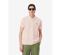 Polo Lacoste L 12.12 manica corta rosa chiaro verde - L