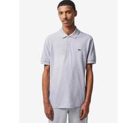 Lacoste L1264, Maglieta, Grigio (Argent Chine), XL Uomo