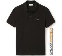 POLO LACOSTE SLIM FIT IN PETIT PIQUÈ MANICA CORTA- PH4012-00-031 col.nero
