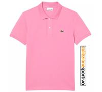 POLO LACOSTE SLIM FIT IN PETIT PIQUÈ MANICA CORTA- PH4012-00-2R3 col.rosa