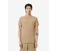 Polo Lacoste Slim Fit manica corta beige chiaro - M
