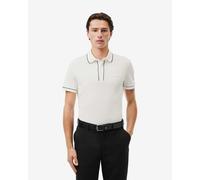 Polo Lacoste Smart Paris manica corta bianco puro nero - 3XL