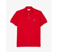 Polo LACOSTE Uomo Classic Fit Maniche Corte Cotone Rosso