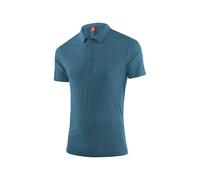 Loeffler Merino Tencel Short Sleeve Polo Blu 54 Uomo